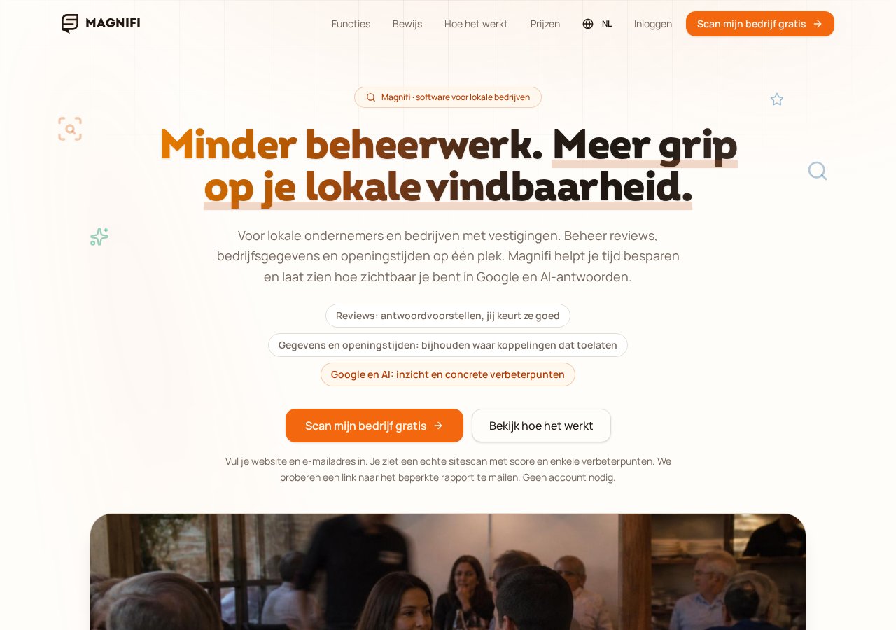 Magnifi interface